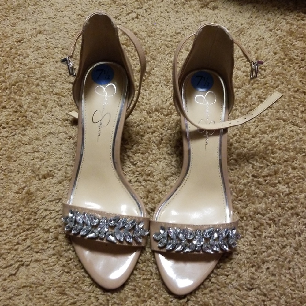 Beautiful Jeweled Heels